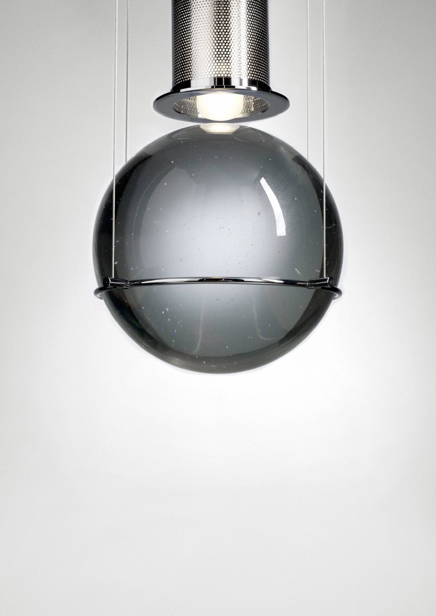 HL 3S 81 Crystal Ball Pendant Plug Lighting